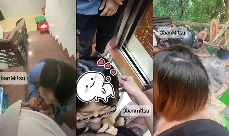 Bé sinh viên kính cận nghiện public từ thang bộ nhà nghỉ đến thang máy, quán cà phê chỗ nào em cũng chơi | BJ #67586b