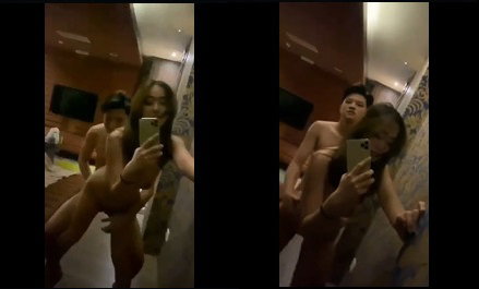 Vừa doggy vừa selfie | dit em