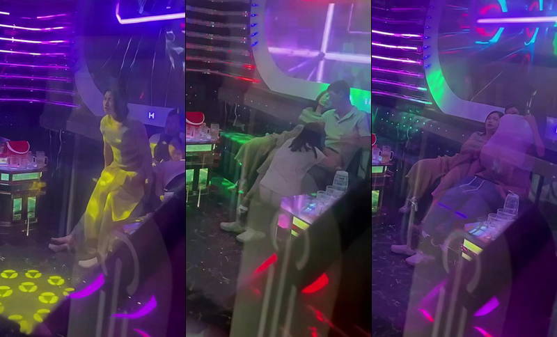 Chịch 2 cô vợ giáo viên mầm non ở Quảng Trị của bạn trong quán karaoke | BJ #f8788a